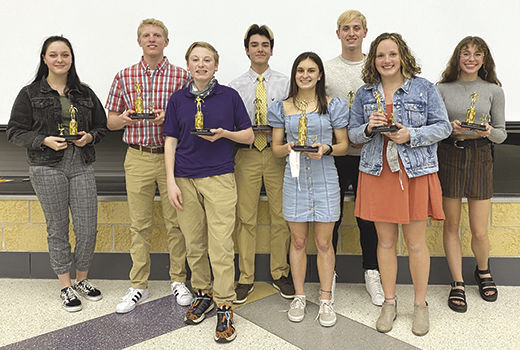 2020-21 Bryan swim team awards
